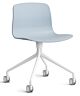 HAY About a Chair AAC14 wit onderstel stoel- Slate Blue