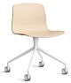 HAY About a Chair AAC14 wit onderstel stoel- Pale Peach