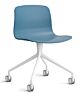HAY About a Chair AAC14 wit onderstel stoel- Azure Blue