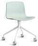 HAY About a Chair AAC14 wit onderstel stoel- Dusty Mint