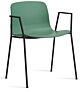 HAY About a Chair AAC18 zwart onderstel stoel- Teal Green