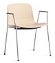 HAY About a Chair AAC18 chroom onderstel stoel- Pale Peach