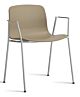 HAY About a Chair AAC18 chroom onderstel stoel- Clay