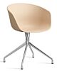 HAY About a Chair AAC20 chroom onderstel stoel-Pale Peach