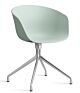 HAY About a Chair AAC20 chroom onderstel stoel-Dusty Mint