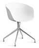 HAY About a Chair AAC20 chroom onderstel stoel- White