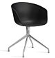 HAY About a Chair AAC20 chroom onderstel stoel- Black