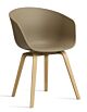HAY About a Chair AAC22 stoel eiken onderstel- Clay