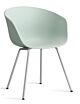 HAY About a Chair AAC26 - chrome onderstel-Dusty Mint