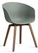 HAY About a Chair AAC22 stoel Walnoot onderstel- Fall Green