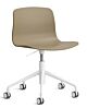 HAY About a Chair AAC50 gasveer bureaustoel - wit onderstel-Clay