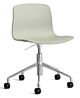 HAY About a Chair AAC50 gasveer bureaustoel - chrome onderstel-Pastel green