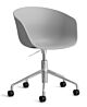 HAY About a Chair AAC52 gasveer bureaustoel-Grijs