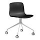 HAY About a Chair AAC14 wit onderstel stoel-Zwart