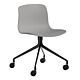 HAY About a Chair AAC14 zwart onderstel stoel- Concrete Grey