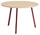 HAY Loop stand round tafel-∅ 105 cm-Maroon red