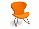 Bree's New World Ruby Slide fauteuil-Stof/Oranje