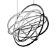 Artemide Copernico suspensione hanglamp-Aluminium