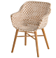 Hartman Delphine dining chair tuinstoel -Honey-teak