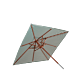 Fritz Hansen Messina parasol 300x300-Apricot/Green
