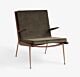 &tradition Boomerang HM2 fauteuil-Groen-Walnoot olie