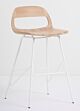 Gazzda Leina Bar Chair barkruk-Mat wit-83 cm