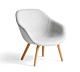 HAY AAL82 fauteuil-Divina Melange 120-Water-based gelakt eikenhout