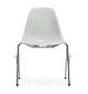 Vitra Eames DSS stapelbare stoel- Cotton White RE