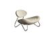 WOUD Meadow lounge stoel-Sisu-Chrome-plated steel