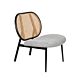 Zuiver Spike natural fauteuil-Grey