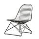 Vitra Eames Wire Chair LKR loungestoel-Zwart