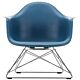 Vitra Eames LAR loungestoel met verchroomd onderstel-Zee blauw