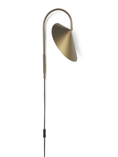 Ferm Living Arum Swivel kort wandlamp-Bronze