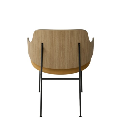 Audo Copenhagen The Penguin Lounge fauteuil - Natural Oak-Dakar 0250