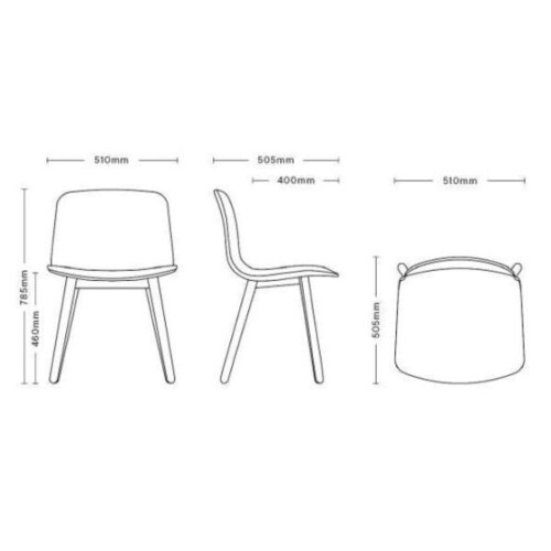 HAY About a Chair AAC12 zeep onderstel stoel- Concrete Grey