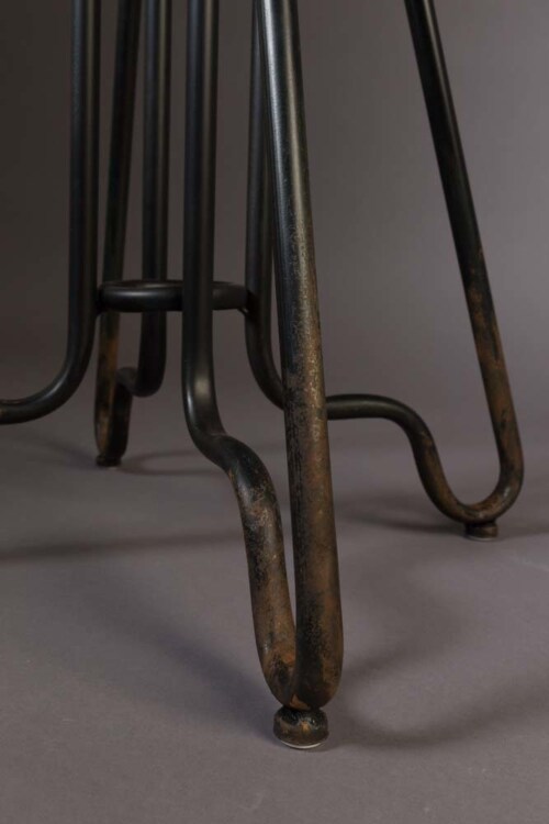 Dutchbone Ovid Counter stoel-Zwart