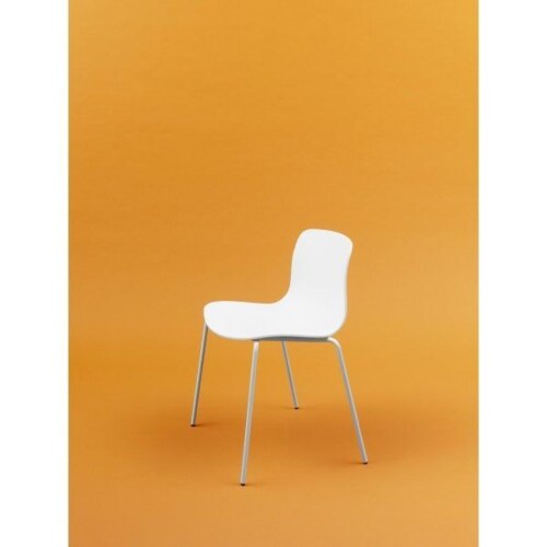 HAY About a Chair AAC16 zwart onderstel stoel-Melange Cream
