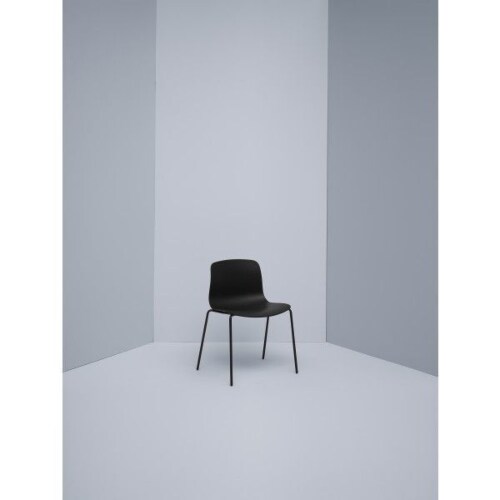 HAY About a Chair AAC16 zwart onderstel stoel-Antraciet OUTLET