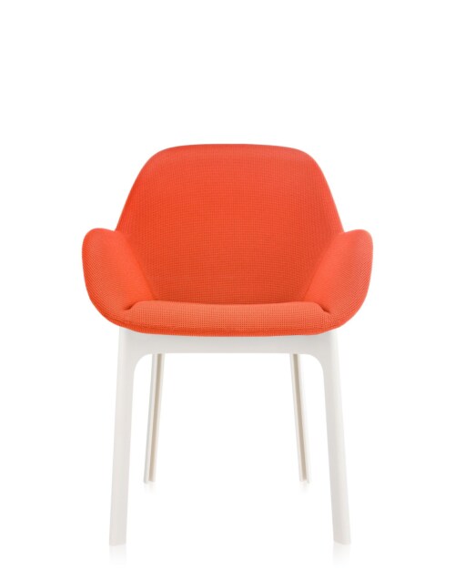 Kartell Clap stoel-Oranje-Wit