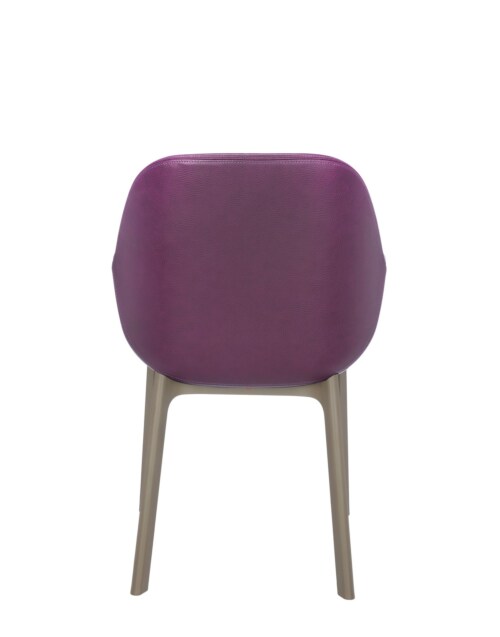 Kartell Clap PVC stoel-Prune-Duifgrijs