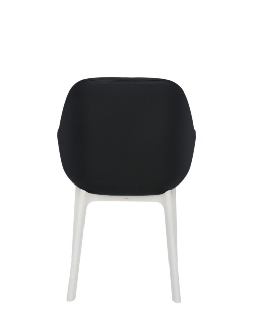 Kartell Clap PVC stoel-Zwart-Wit