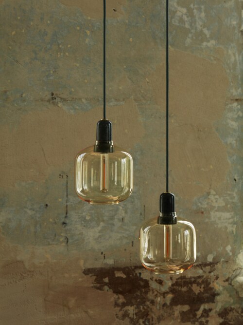 Normann Copenhagen Amp Lamp hanglamp-Goud-Small