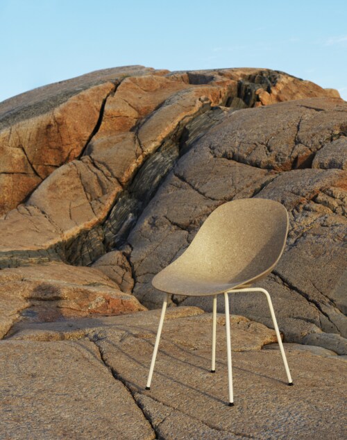 Normann Copenhagen Mat stoel-Zeewier-Black