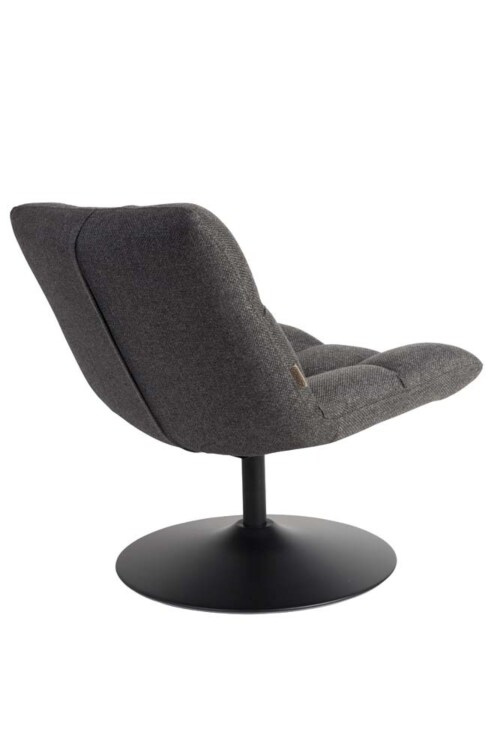 Dutchbone Bar Lounge stoel-Dark grey