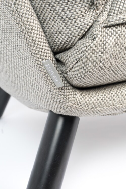 Zuiver Lazy Sack grey stoel-Stoel