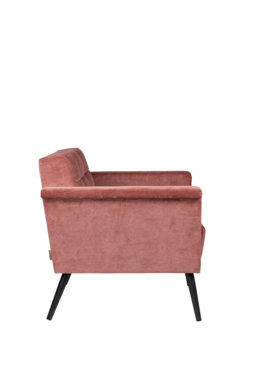 Dutchbone Sir William Lounge fauteuil -Vintage Roze