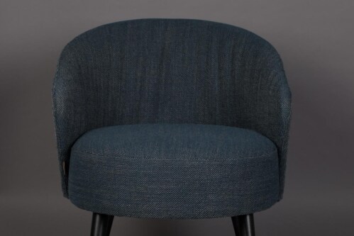 Dutchbone Waldo lounge chair -Blue