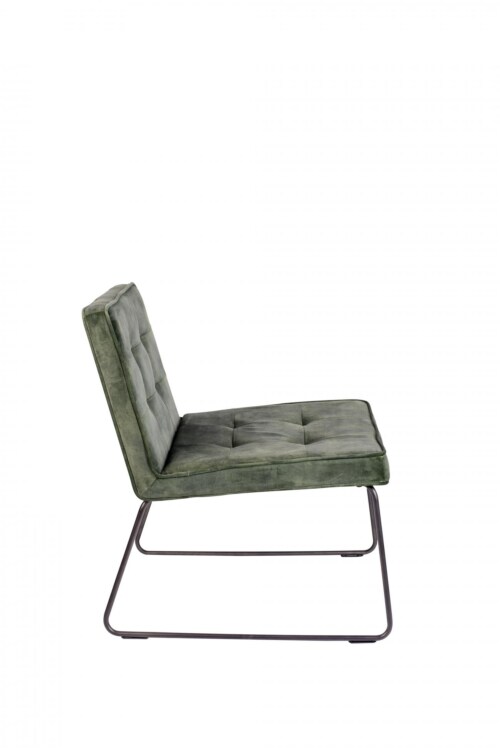vanHarte Clark fauteuil-Grijs/groen