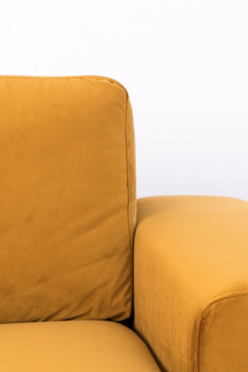 Zuiver Fiep sofa hoekbank-Oker geel-Arm rechts
