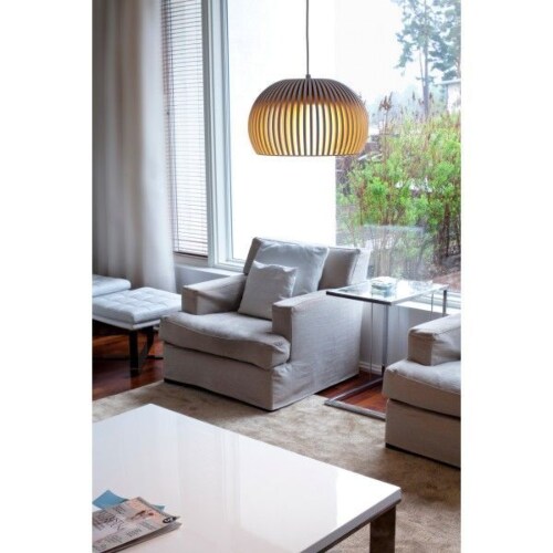 Secto Design Atto 5000 hanglamp-Walnoot